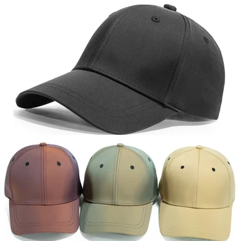 Нова корейска версия на бейзболни шапки, унисекс, модни дамски градинска ежедневни регулируема шапка, мъжка шапка за папата с защита от uv
