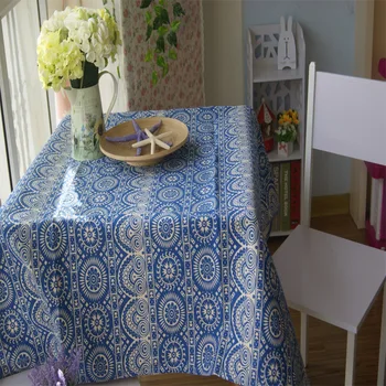 Памучен покривка с принтом на слънцето в етнически стил, подложка за маса, масичка за кафе, покривка, хотелски калъф