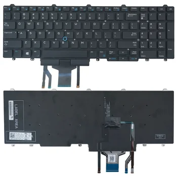 Новата работа на смени клавиатура за преносим компютър съвместима с DELL Precision 3520 3530 15-3530 M3530 P60F 7520