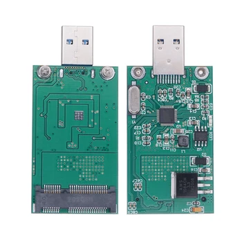 mSATA USB Адаптер mSATA SSD Адаптер Конвертор Карта mSATA, USB 3.0 Странично Board 6G Mini m-SATA SSD Калъф за 512 GB И 1 TB m-SATA SSD
