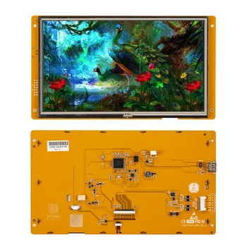 Интелигентен LCD дисплей с 10.1-инчов сензорен екран за промишлена система за управление с резолюция 1024x600