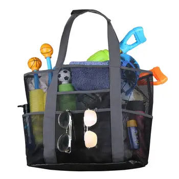 8 джоба, чанта органайзер за играчки, водоустойчив лятна голяма плажна чанта за кърпи за ръце, окото здрава чанта за съхранение на бельо, чанта за гмуркане