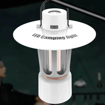 Кемпинговый Лампа Type-C Лампа С Метална Кука Прожектор