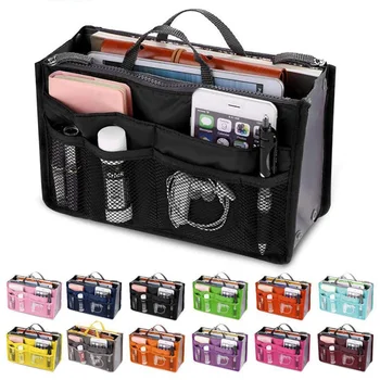 Найлонов джоб-органайзер за пътуване, многофункционална двойна чанта за съхранение, чантата е с голям капацитет, классификационная чанта, чанта