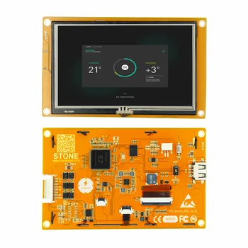 SCBRHMI 4,3-инчов LCD-TFT-дисплей HMI Intelligent Series RGB 65K Цветен резистивная тъчпад без черупка