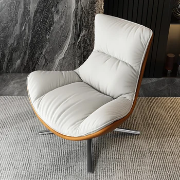 Луксозни комплекти столове за всекидневна, калъфи за столове с възможност за сгъване на облегалката, стол за почивка, модерно кресло за четене, мебели за дома Silla Nordica