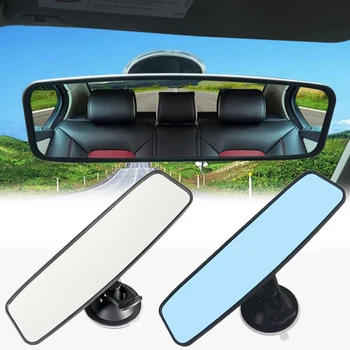 Регулируема на 360 ° автомобилно огледало за обратно виждане с вендузата, широкоугольное автомобилно огледало за обратно виждане, аксесоари за интериор на автомобила