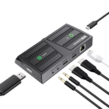 ezcap350 HD PVR Pro за директно излъчване на локална мрежа, кутия за заснемане на видео HDMI