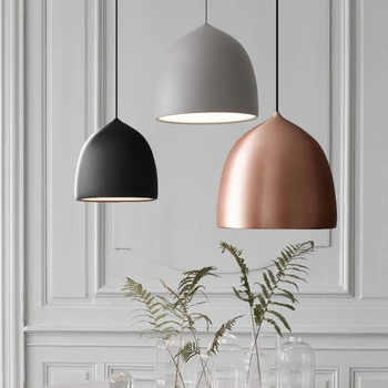 Модерен минимализъм висящи лампи Hanglamp за спални, столова, домашен интериор, led окачен лампа, окачване E27, кухненски мебели