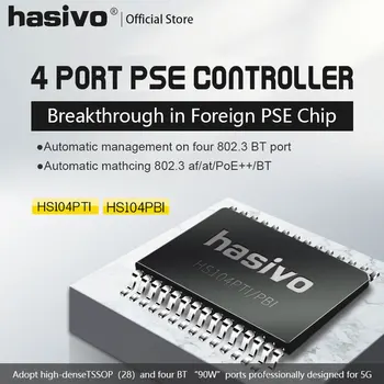 4-портов контролер PoE с чип PSE, сайтът автоматично с 4-пристанищна обработка 802.3 802af/at/poe ++/BT