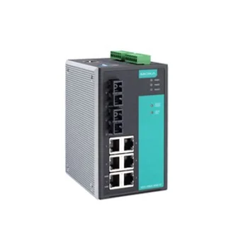 EDS-G308-T unmanaged switch пълно gigabit Ethernet с 8 порта, 10/100/1000 BaseT (X)