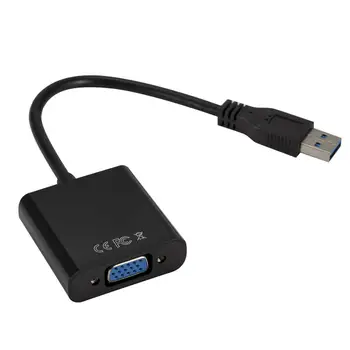 Адаптер видеоконвертера с USB 3.0 на 1080P VGA за външна видео карта за Win7/8/10 2020