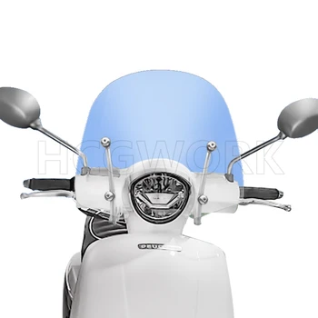 Аксесоари за мотоциклети Предното стъкло Hd Прозрачен, рискът се увеличава материал КОМПЮТЪР за Peugeot Django150