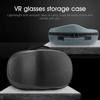 Пътен калъф за PICO4 от твърдия ЕВА, преносим кутия за съхранение на виртуална реалност, водоустойчиви слушалки, съвместими чанта за съхранение на Oculus