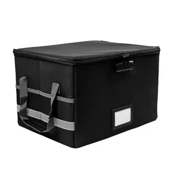 Негорими кутия за документи, огнеупорна каса сейф, водоустойчив негорими кутия, водоустойчива кутия за съхранение с брава и дръжка