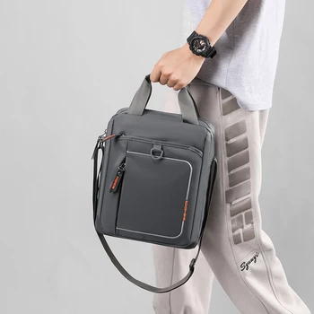 Чанта-портфейл, нови бизнес чанти на рамо, подходяща найлонова мъжка чанта през рамо, мъжки чанти-месинджър за момчета, пътна мъжки за