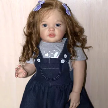 66 см кукла Reborn Бети от David ръчно изработени, реалистична Bebe, новородено момиче със сладък дрехи
