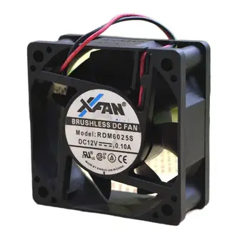 Xfan Xin Руи Lian RDM6025S 12 0.10 A 6 см 6025 2-жичен вентилатор за охлаждане