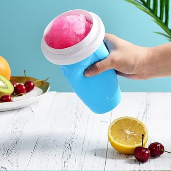 Силиконовата выжимная чаша за приготвяне на сладолед бързо замразяване, направени от ръце, здрава выжимная чаша за бързо охлаждане, бутилка за млечен коктейл, чаша за шейкове