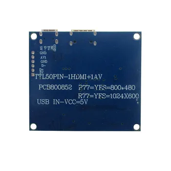 7 Inci 1024*600 Tampilan Layar монитор LCD дисплей Papan
