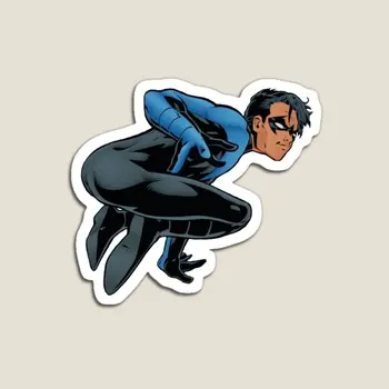 Nightwing Магнит Цветни Магнитни Детски Декор на Детска Притежател на Домашен Забавен Сладък Хладилник Играчка Стикери за Хладилник Органайзер