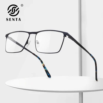 Мъжки сини очила с защита от светлина, предписани окуляры, очила за четене, плюс увеличително стъкло, 5 дни доставка, мъжки слънчеви очила-2