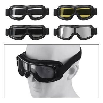 Каска в стил steampunk, очила за мотокрос, маска, аксесоари за мотоциклети, ветроупорен реколта мотоциклетни очила, мотоциклетни очила