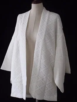 Зимна японската яке-кимоно, блуза, плюшено топло висококачествен завързана жилетка