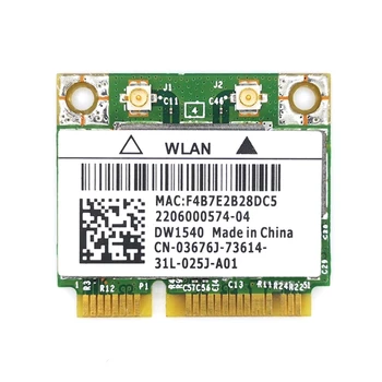 Двухдиапазонная МИНИ-карта PCIE BCM943228 DW1540 2,4/5 Ghz 300 М WLAN WIFI Карта Безжичен Адаптер Половин Височина