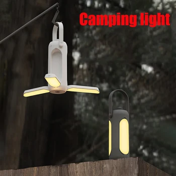 HEFLYS Camping Light Външно осветление Акумулаторна лампа Мощно фенерче Аксесоари за оборудване на палатки Крушки преносими фенери