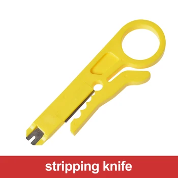 Мини-Кабелен Нож За Източване На Кабели Пресклещи Нож За Източване На Клещи Клещи Преносими Мрежови Кабели Линейни Инструменти, Аксесоари За Дома
