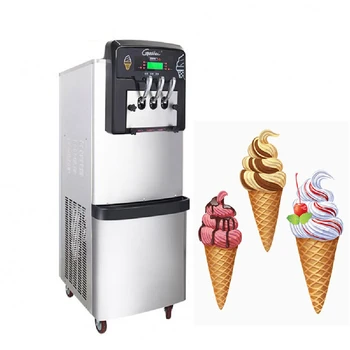 Търговска машина за приготвяне на мек сладолед, машина за приготвяне на мек сладолед на вкус 3