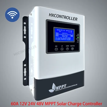 12V 24V 48V 40A 50A 60A 150VDC MPPT Контролер на Заряд на Слънчеви Батерии PV Контролер за Зареждане Регулатор WIFI RS485 За Lifepo4, Литиево-ГЕЛ