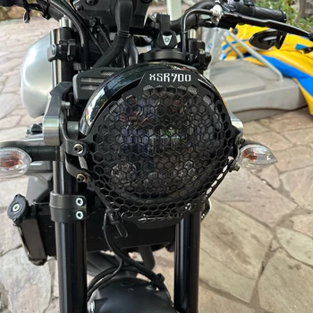 Мотоциклет XSR900 Ретро протектор фарове, Решетка на светлина Капачка на лампи за Yamaha XSR 900 2016 2017 2018 2019 2020 2021