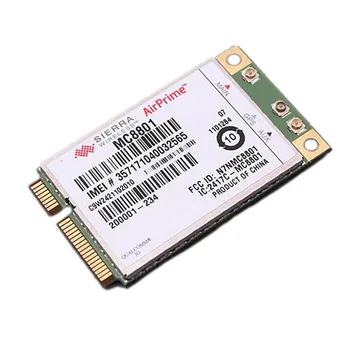 Новата 3G HSPA Безжична карта WLAN Mini PCIe Sierra MC8801 Безжичен 3g WWAN Модул Mini Pci-E WCDMA до 42 Mbps HSPA +
