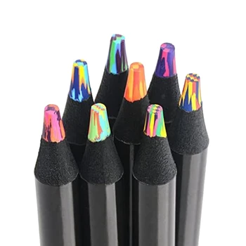 8 цвята, гигантски цветни моливи за възрастни, цветни моливи за рисуване на художествени, colorization, да скицирате