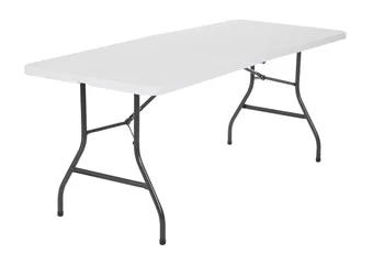 6 фута сгъваема маса в бяло изпъстрени сгъваема маса mesa plegable jardin сгъваема маса