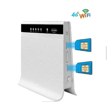 закрит 2,4 Hz 300 Mbit/s LTE 4G Рутер безжичен wifi hotpot WPS TTL Смяна на IMEI CPE с вашата сим-карта