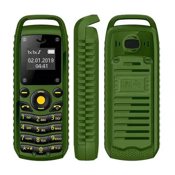 Мини мобилен телефон BM25 GSM, многоезичен LCD екран, окачен дизайн с кнопочной клавиатура, двойна СИМ-карта, джоб за мобилен телефон с два режима на изчакване