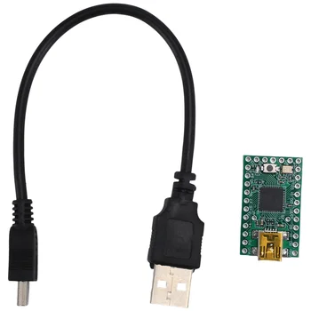 Малка 2,0 такса развитие USB AVR такса за разширяване на ATMEGA32U4 с кабел за данни за Arduino
