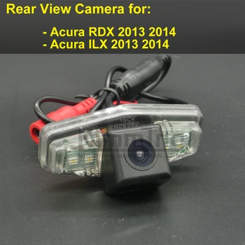 Камера за обратно виждане, за да Acura RDX ILX 2013 2014, безжична жичен камера за заден ход, резервната камера за паркиране CCD RCA HD