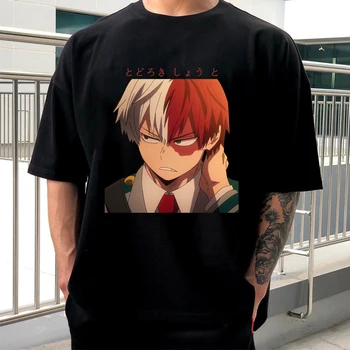Тениска на My Hero Academia, мъжки памучен тениска, дрехи аниме 