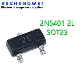 100ШТ 2N5401 2Л MMBT5401 2Л SOT23-3 SOT23 SMD транзистор Нов оригинален