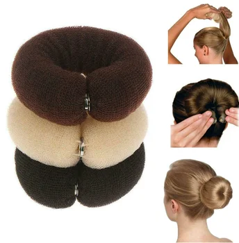 3 стил, моден кок за коса, поничка, вълшебна поролоновая гъба, пръстен за коса, инструменти за стайлинг на коса, аксесоари за момичета и жени, превръзка на главата