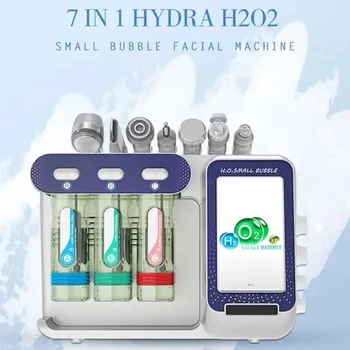 2023 най-Новият H2O2 Красотата на кожата Грижа за лице на Аква пилинг гидродермабразия скрубер гидрофациальная машина