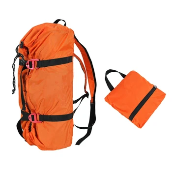 Чанта за катерене с въже, походный раница на рамо, сгъваема водоустойчива чанта за съхранение