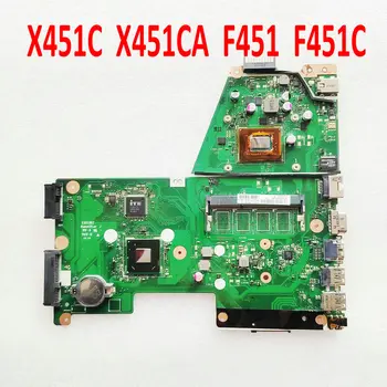 За ASUS X451C X451CA F451 F451C дънна Платка за лаптоп HM70 DDR3 Тетрадка X451CA дънна Платка REV. 1 тестван