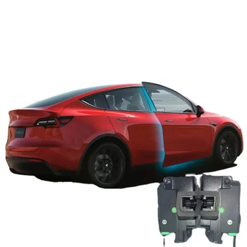 Електрическа смукателна вратата модификация на автомобила обновяване на електрически крилото на замъка инсталиране на електрически всасывающего замъка за Tesla model y 2023