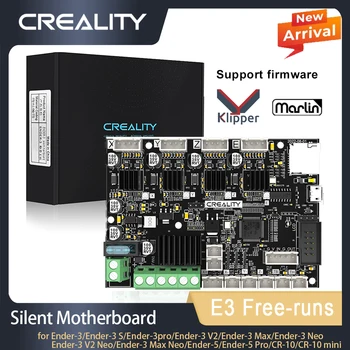 CREALITY E3 Безплатен комплект за ъпгрейд на дънната платка Silent 32bit ARM Cortex-M4 С подкрепата на фърмуера на Marlin и Klipper Motor Drive TMC2209