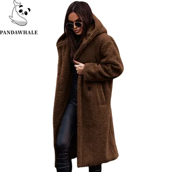 Есен-зима 2023, нова модна вълна яке с дълъг ръкав, женски однотонное палто с качулка, дамски дрехи, джобове, копчета, свободни топове, дама